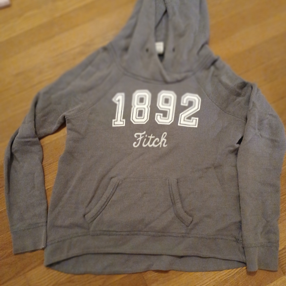 Abercrombie & Fitch Charcoal Hoodie